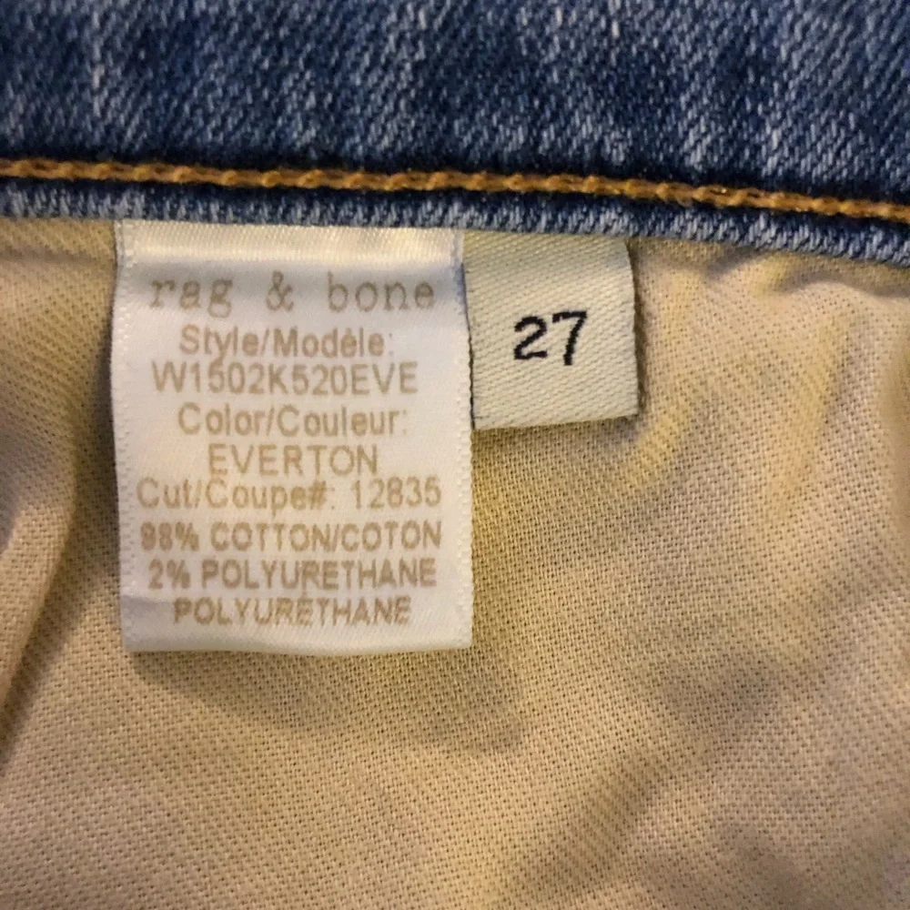 Rag & Bone Jeans Size 27